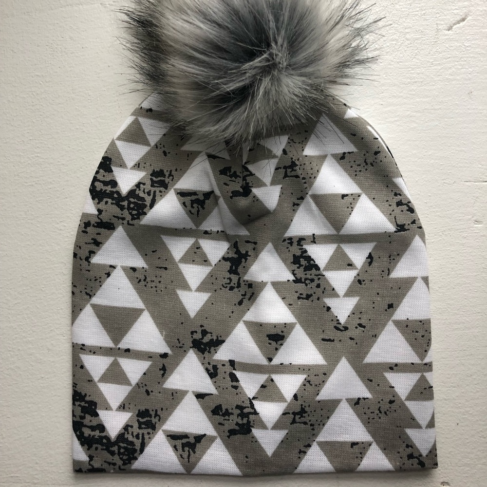 Aztec Hat with detachable Pom Pom - BABY